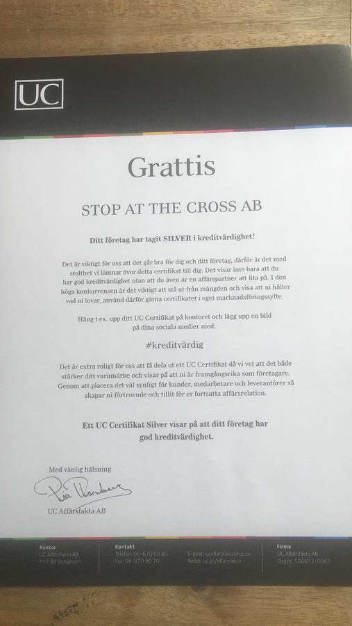 Stop At The Cross Borås Dış mekan fotoğraf